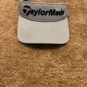 TaylorMade Gray Golf Visor Hat OSFA